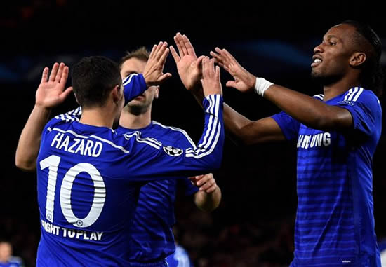 Chelsea 6-0 Maribor: Drogba & Hazard strike in Blues romp